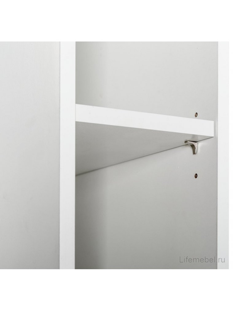 Стеллаж City узкий белый