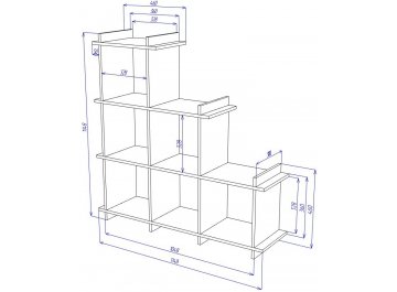 Стеллаж Аланта