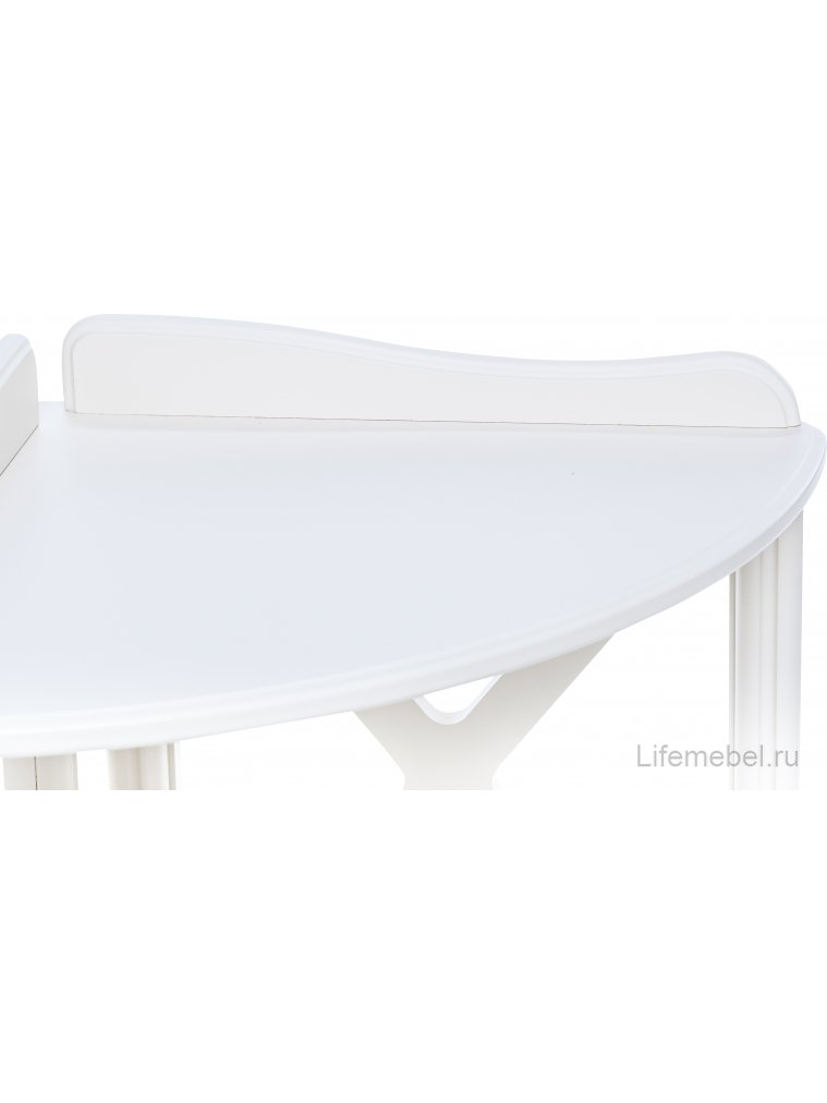 Стеллаж Джульетта-2 new молочный дуб