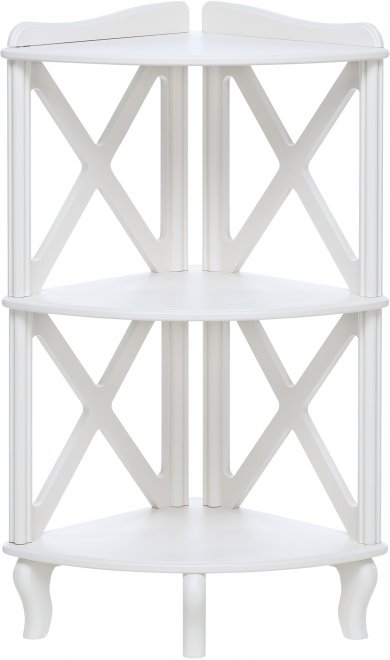 Стеллаж Джульетта-2 new молочный дуб