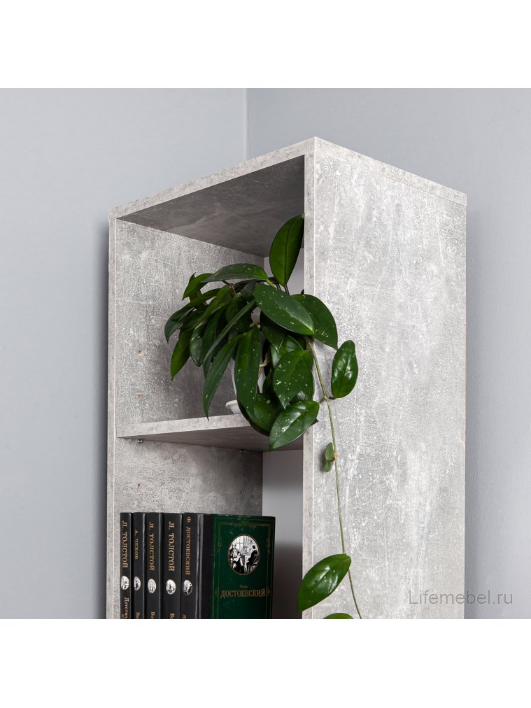 Стеллаж Hardy лдсп бетон