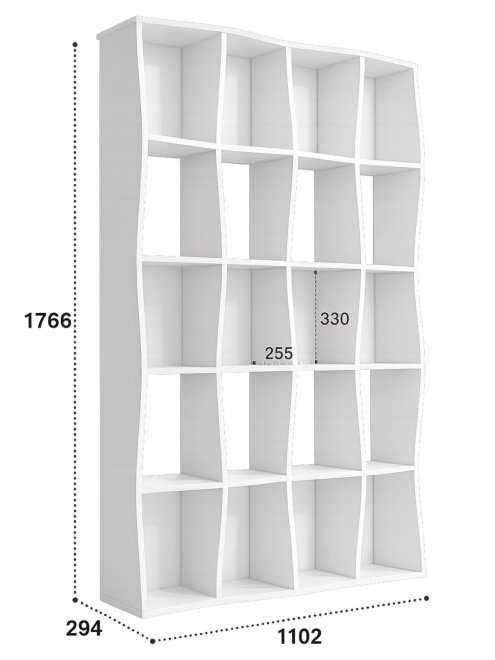 Стеллаж Контемпо КТ-01 кашемир