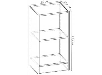 Стеллаж Лайн-42 СТ.048.400-00