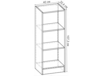 Стеллаж Лайн-43 СТ.049.400-00