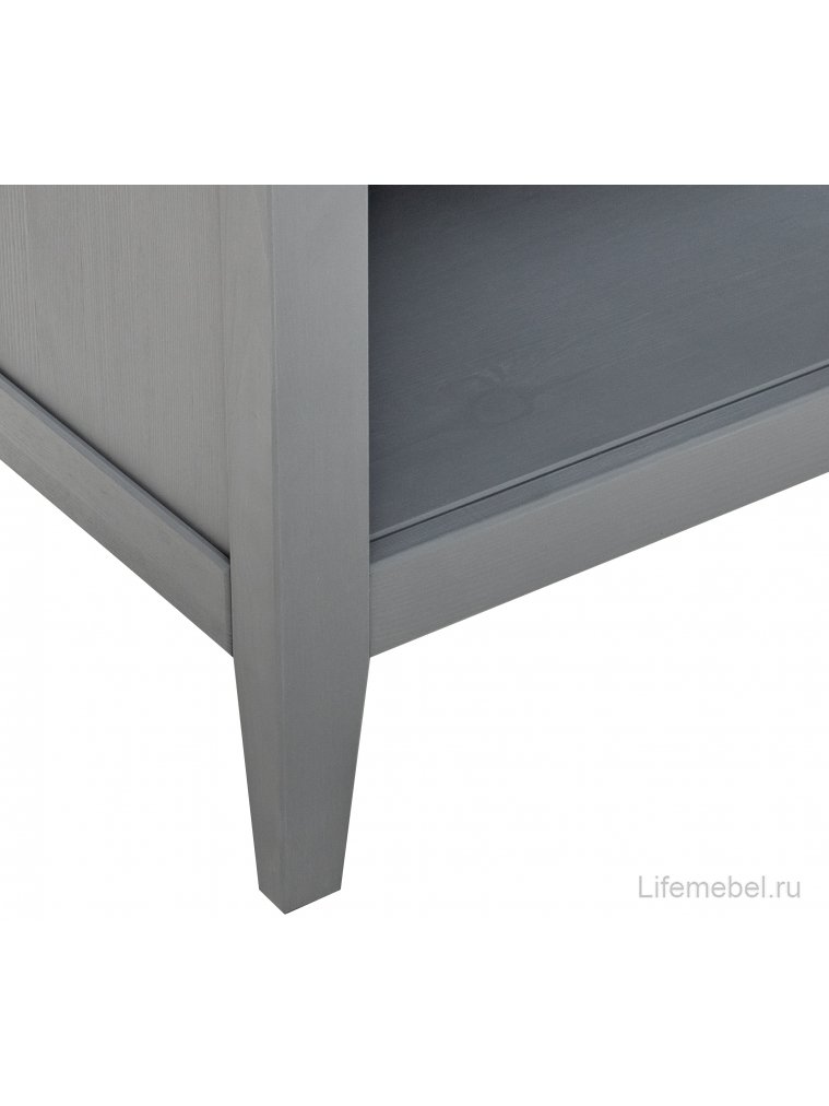 Стеллаж Leset Мира 00 серый