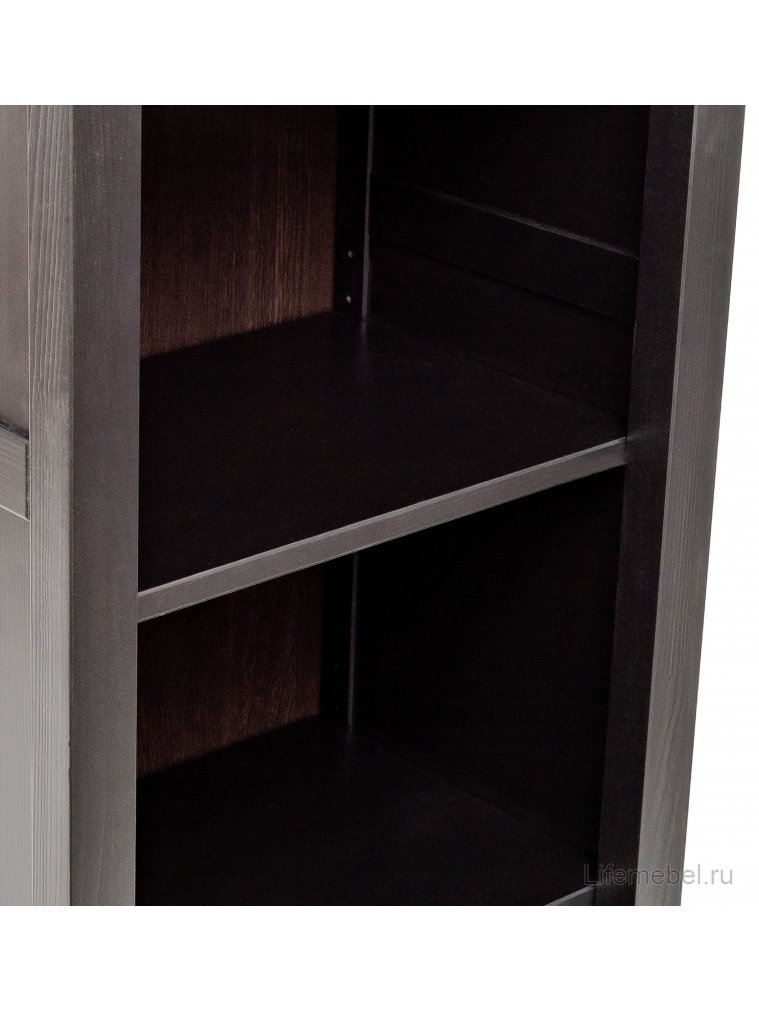 Стеллаж Leset Мира 490 черный