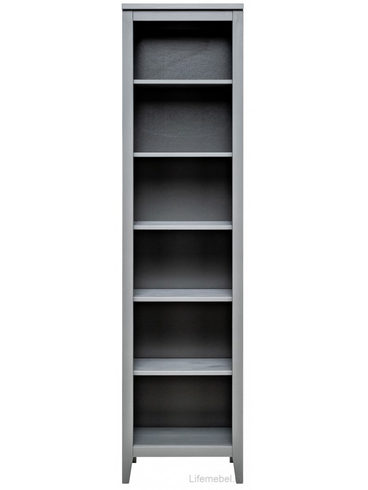 Стеллаж Leset Мира 490 серый