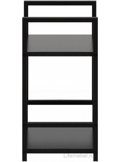 Стеллаж Leset Стилвуд 12 черный