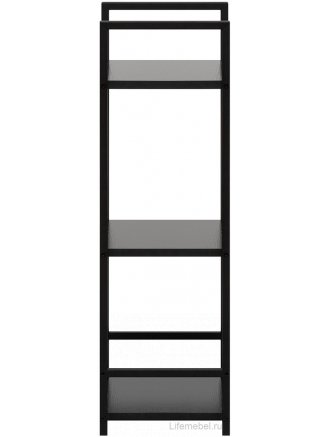 Стеллаж Leset Стилвуд 13 черный