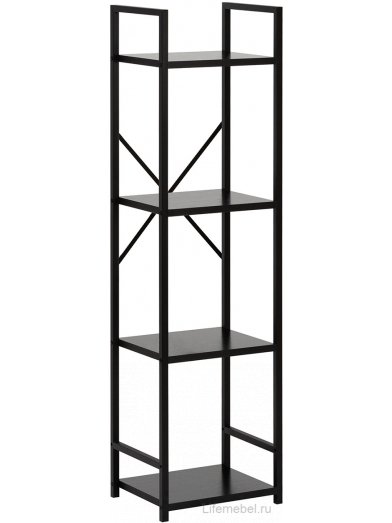 Стеллаж Leset Стилвуд 14 черный