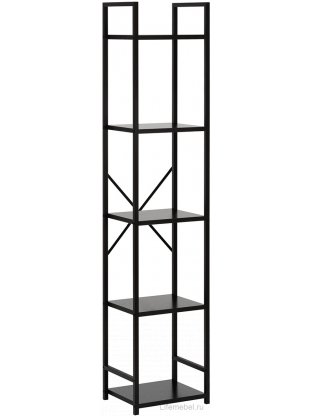Стеллаж Leset Стилвуд 15 черный