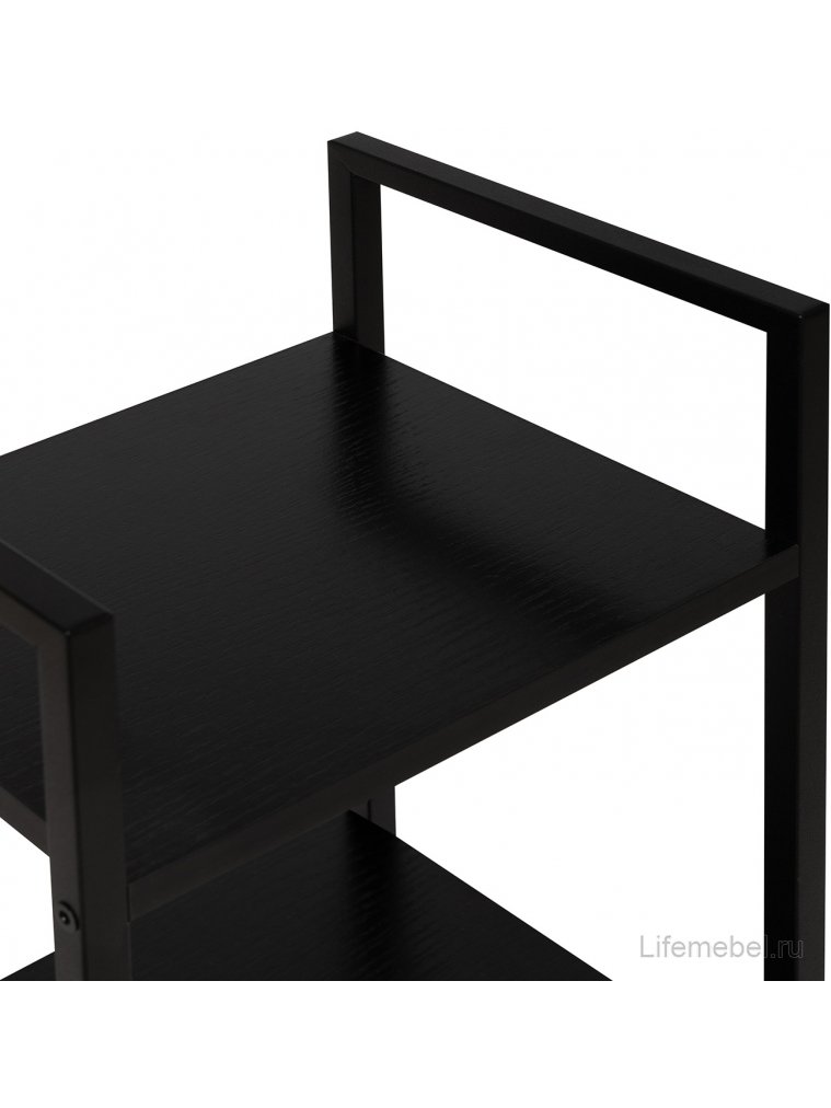 Стеллаж Leset Стилвуд 15 черный