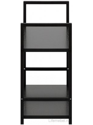 Стеллаж Leset Стилвуд 22 черный