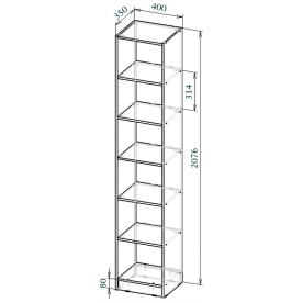 Стеллаж Либерти-4