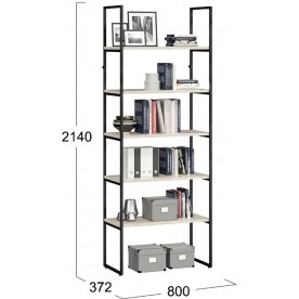Стеллаж Лофт Тип 1 800