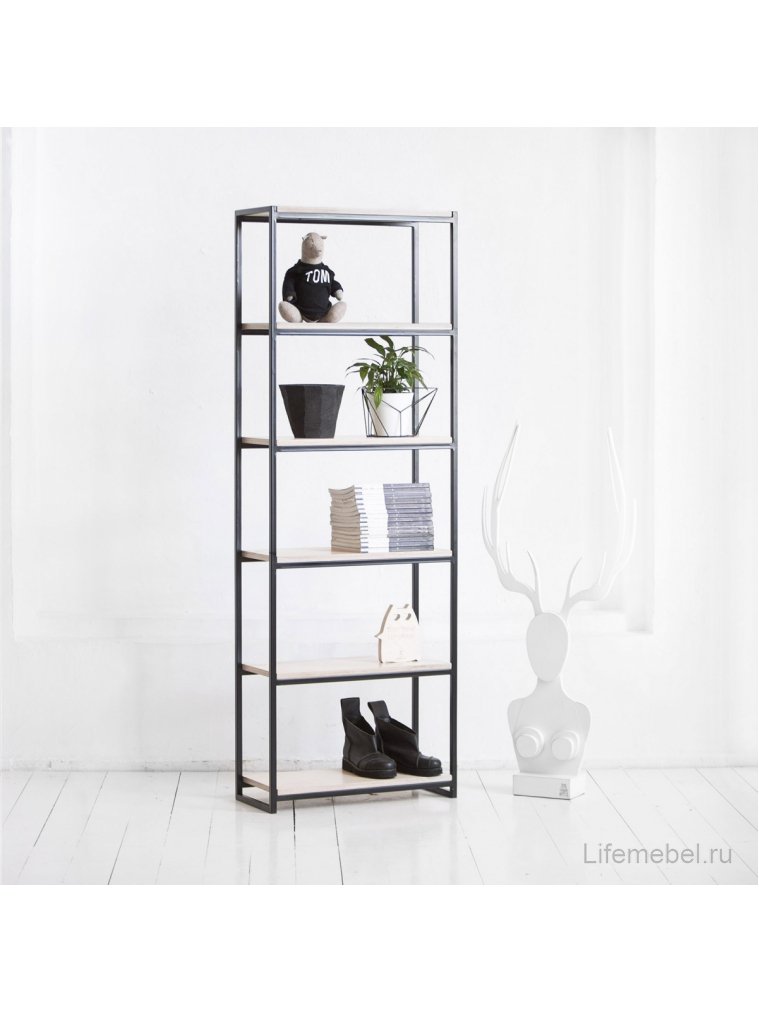 Стеллаж Metalframe береза натуральная