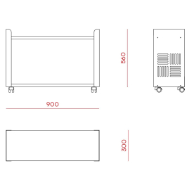 Стеллаж SМ2-90/30