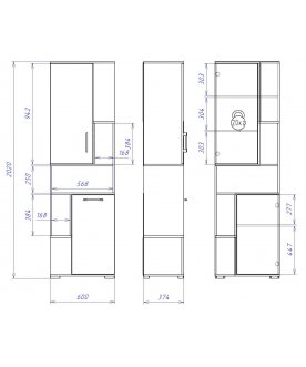 Стеллаж Денвер