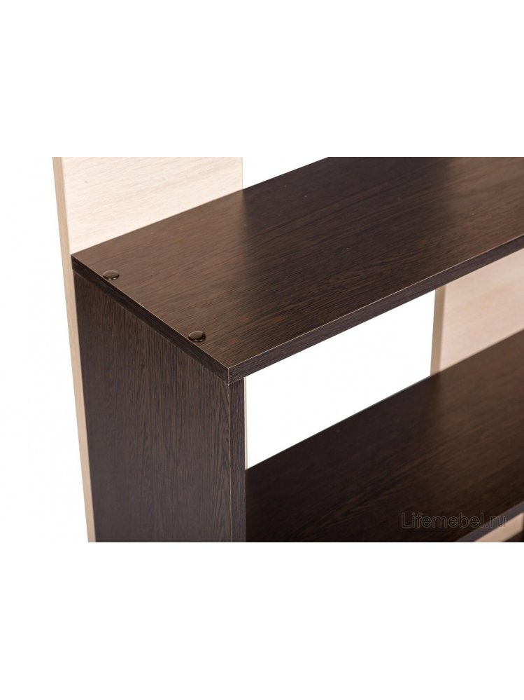 Стеллаж Ромео-1 венге / дуб молочный