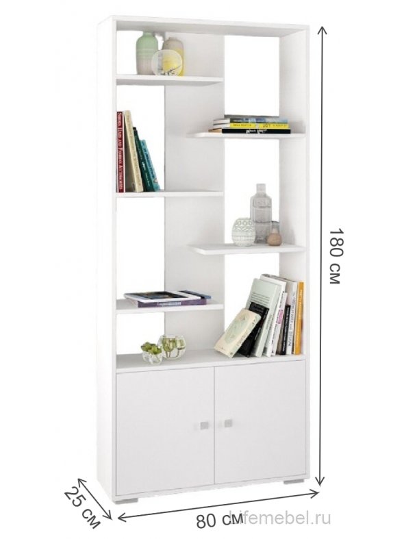 Стеллаж Ромео 4 белый