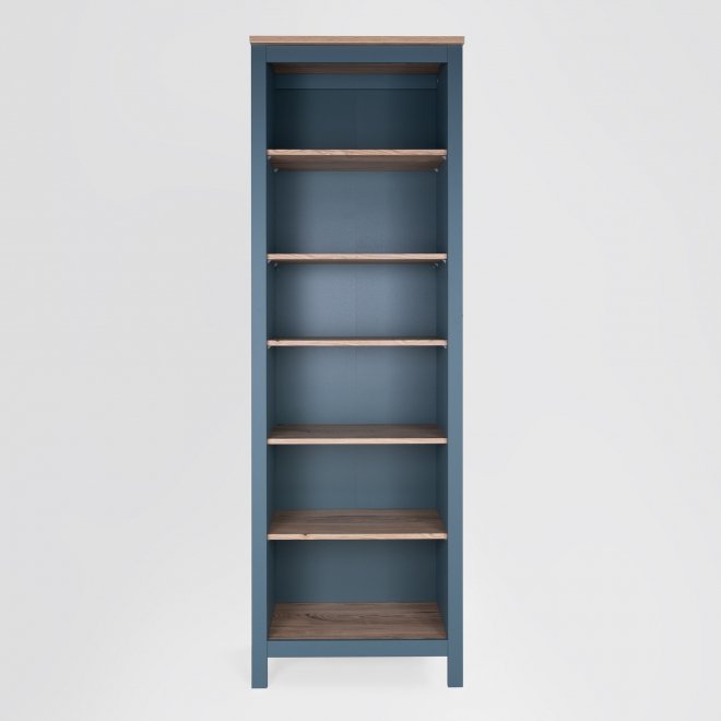 Стеллаж Сага 70 бирюзовый / ясень