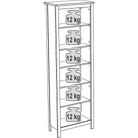 Стеллаж Сага