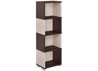 Стеллаж СБ-15-4 венге / карамель