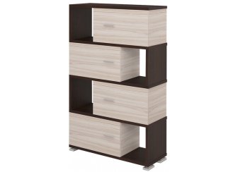 Стеллаж СБ-30-4 венге / карамель