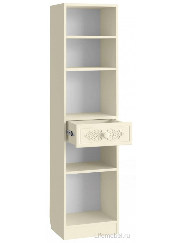 Стеллаж Ассоль АС-65 ваниль