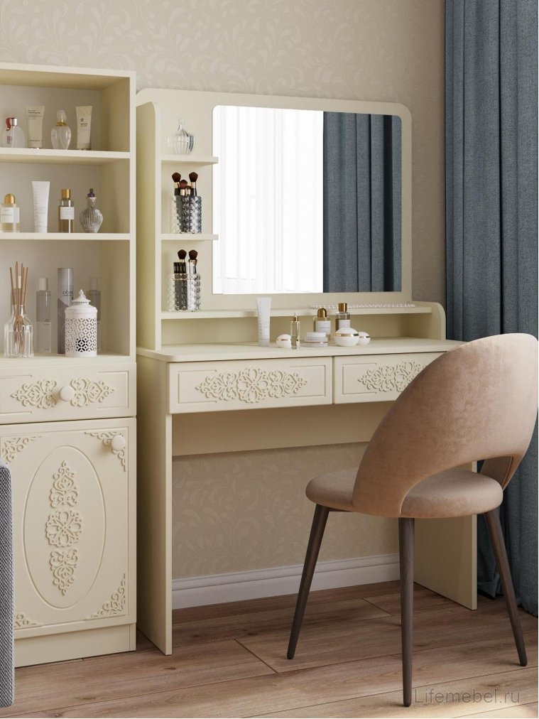 Стеллаж Ассоль АС-65 ваниль