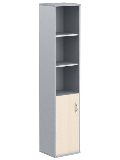 Стеллаж Imago СУ-1.1L клен / металлик