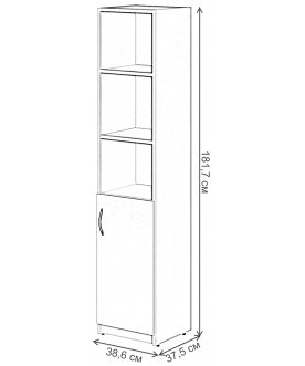Стеллаж Simple SR-5U.5R