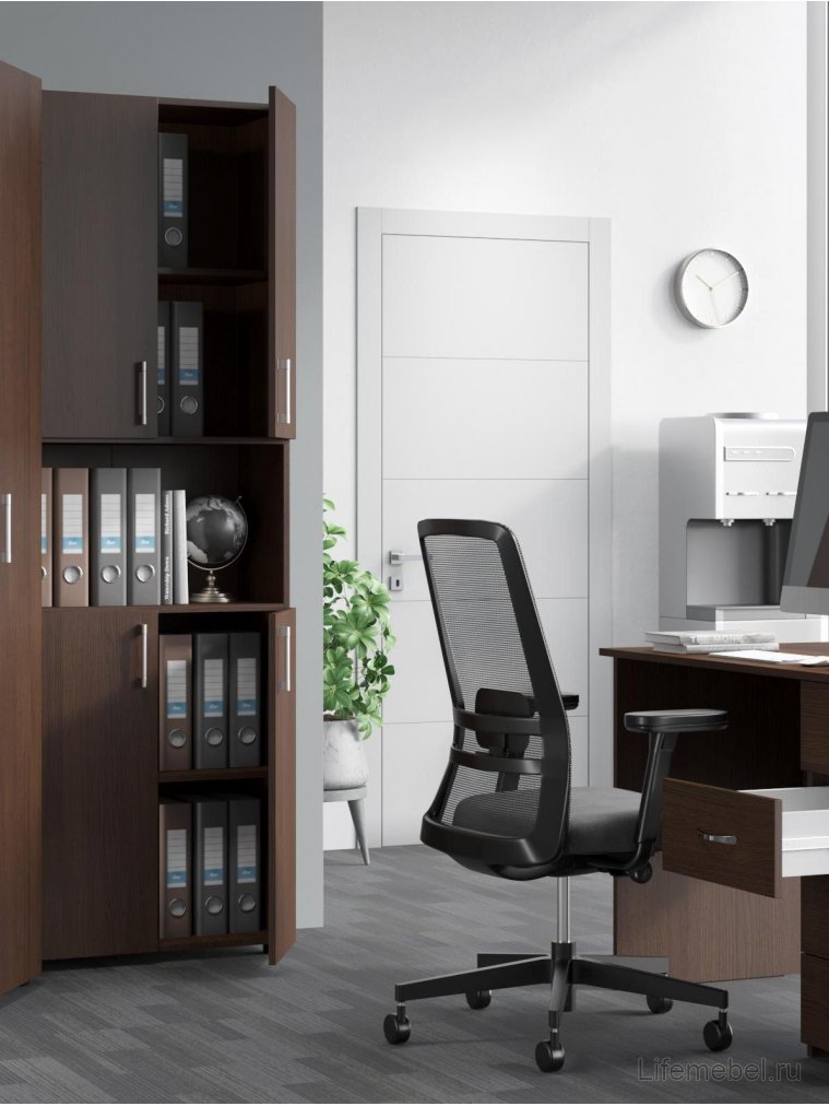 Стеллаж / Шкаф-пенал ОФ-301К венге