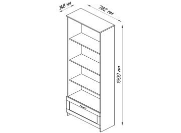 Стеллаж Сириус