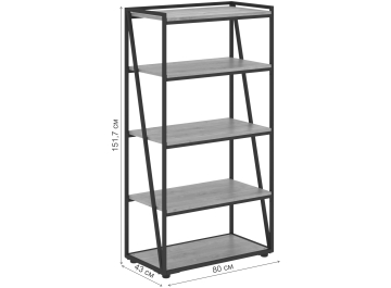 Стеллаж Skyland Loftis LMMC 80