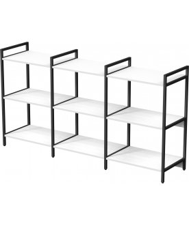 Стеллаж cubos 10ССТ.3.600 белый / черный