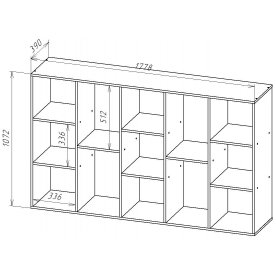 Стеллаж СТ105