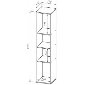 Стеллаж СТ171