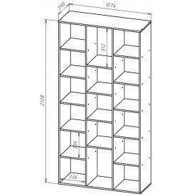 Стеллаж СТ213