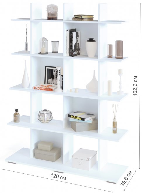 Стеллаж СТ-5 белый