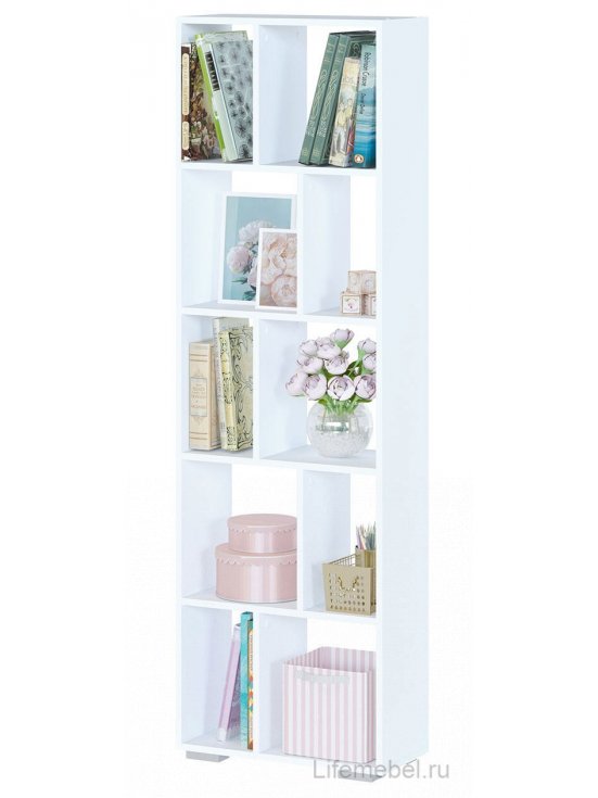 Стеллаж СТ-8 белый