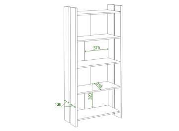 Стеллаж СТЛ-ОВ ШК
