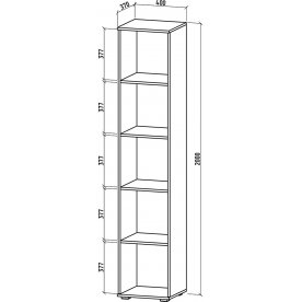 Стеллаж Тунис-1