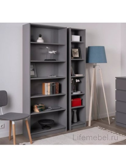 Стеллаж Варма Стенд 80 серый
