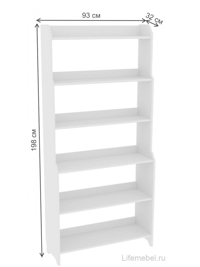 Стеллаж Вествик белый