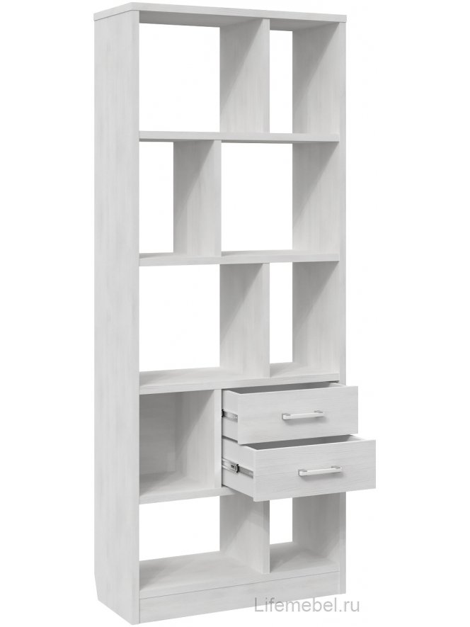 Стеллаж Виктория ВИ-2К северное дерево светлое