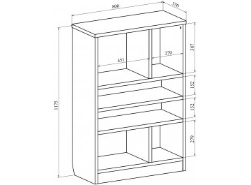 Стеллаж Виктория ВИ-5
