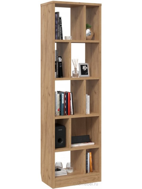 Стеллаж Виктория ВИ-6 дуб крафт золотой