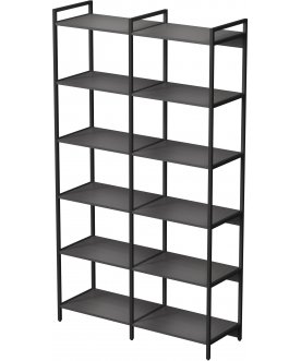 Стеллаж cubos 10СВ.6.400 графит / черный