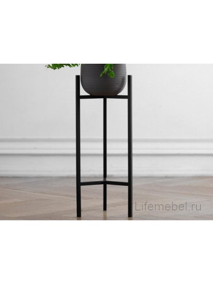 Цветочница Агния 30 черная